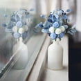 thumbnail image 5 of Beautiful Simulation Flower Table Tennis Chrysanthemum Bouquet Home Decoration, 5 of 5
