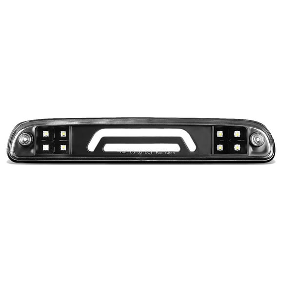 DNA Motoring 3BL-FSPRAN99-3D-LED-BK For 1993 to 2016 Ford Super Duty Ranger Mazda B-Series 3D LED Bar 3rd Third Tail Brake Light Cargo Lamp Black Housing 94 95 96 97 98 99 00 11 12 13 14 15