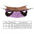 thumbnail image 4 of Pet Hammock, Warm Comfortable Durable Pet Hanging House, Double Layer Interlayer Small Pets For Squirrel L, 4 of 8