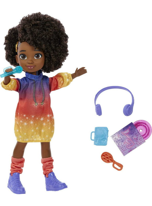 Karma's World Singing Star Karma Doll with Music Accessories & Collectible Record