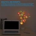 thumbnail image 2 of EIMELI Led Lamp Rose Flower Shape USB Port and Battery Powered Decorative LED Table Lights for Party Wedding Christmas, 2 of 10