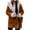 Coffee, variant on Patlollav Womens Coats,Winter Warm Composite Plush Button Lapel Collar Jacket Outwear