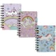 thumbnail image 1 of Mini cuaderno en espiral para niños y niñas, diario de bolsillo, papel rayado, 3 bonitos diseños de unicornio, 5,5" x 3,5" Ormromra CZBG-HY26, 1 of 6