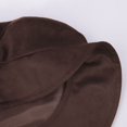 thumbnail image 4 of NinXxx Flat Cap Beret Soft Hat Adjustable Inner Band Style Headwear For Daily Leisure Ensemble Brown, 4 of 6