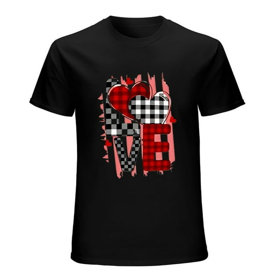 Valentine's Day Love Hearts T-Shirt for Men