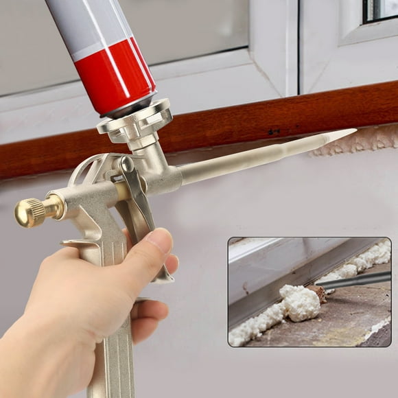 Foam , Spray Foam Insulation 2PC Aluminum Alloy Spray Foam Expanding Filling Sealing Dispenser Insulation Applicator Spray Foam for Filling Sealing Caulking