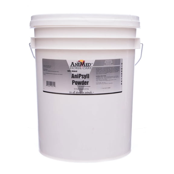 AniMed Anipsyll Natural Dietary Fiber Supplement for Horses, 20-Pound