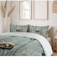 thumbnail image 6 of Ambesonne Gothic Duvet Cover Sets, European Building Door, 2-King, Turquoise, 6 of 7