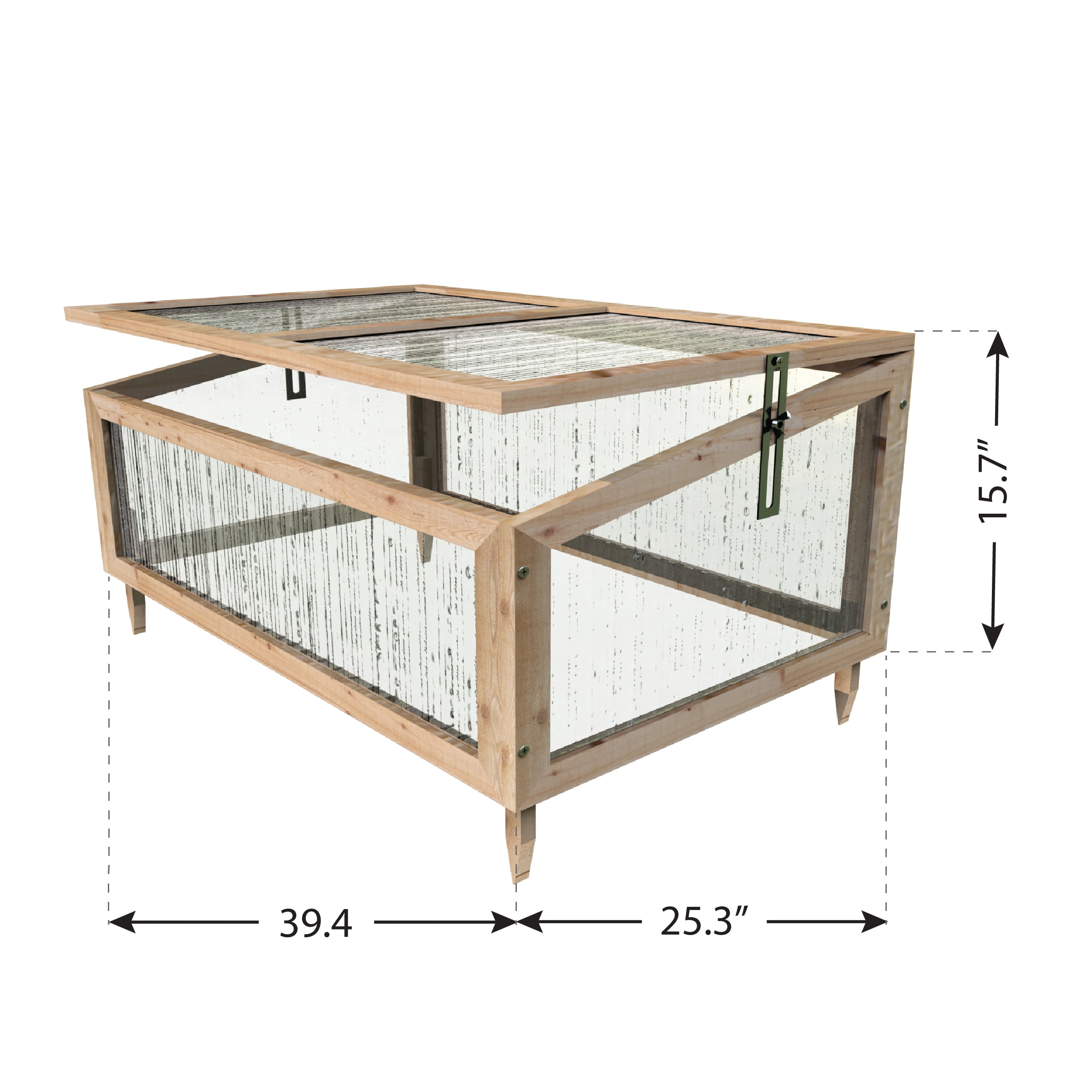 Wooden Frame Greenhouse