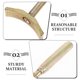 thumbnail image 3 of unbranded Llave Ajustable Embrague Motocicleta Para Fijar Y Aflojar Poleas De Segura, 3 of 7