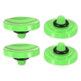 thumbnail image 1 of Unique Bargains Shutter Release Button Soft Shutter Release Button Copper Camera Shutter Button Concave, Green 4 Pack, 1 of 6