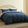 Bedsure King Duvet Cover Set, Boho Bedding Set for All Seasons, 3