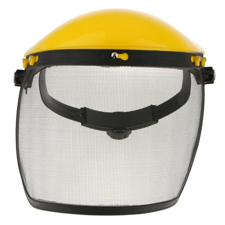

Steel Mesh Face Shield Adjustable Mesh Visor For Weeding Sang Wood