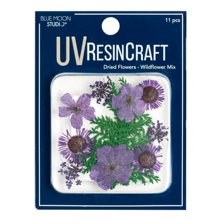UPC: 0848364053832 | Blue Moon Studio™ UV Resin Craft Purple Dried Wildflower Mix