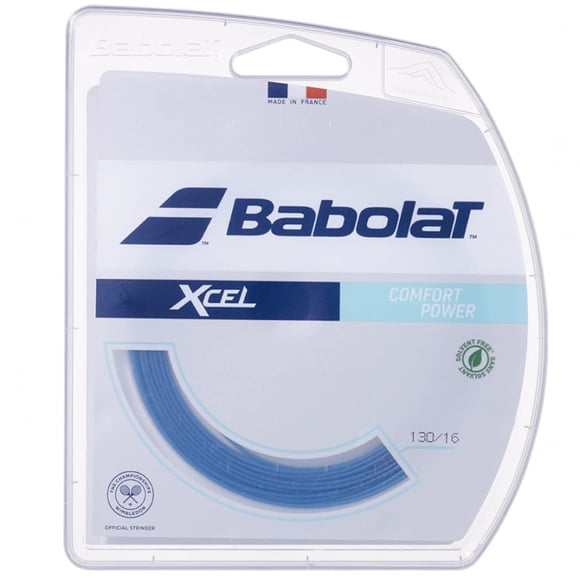 Cuerda de tenis Babolat Xcel 16G Blue Comfort Multifilament