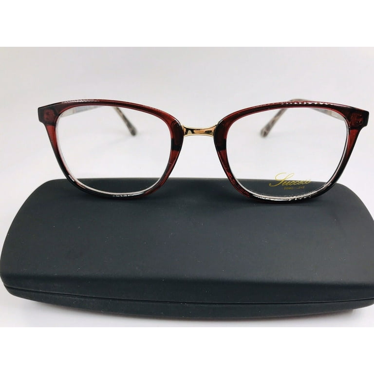 New Designer Inspired SUCCESS SS-505 Burgundy Tortoise Eyeglasses