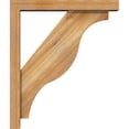 thumbnail image 3 of Ekena Millwork 4"W x 22"D x 26"H Funston Block Rough Sawn Bracket w/ Offset Brace, Western Red Cedar, 3 of 25