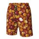 thumbnail image 4 of Balery Almond Nuts Traje de Baño Estilo Hawaiano para Hombre, Shorts de Secado Rápido con Bolsillos-Small, 4 of 6