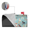 thumbnail image 2 of Yiaed Animal Dog Print Mailbox Covers, Magnetic Mailbox Cover, Mail Box Covers for Garden Outdoor Decor Box Covers-21x18 in, 2 of 8