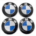 thumbnail image 1 of 4x Bmw 68mm Hub Caps For Alloy Wheels - Wheel Center Caps, 1 of 3
