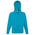 thumbnail image 3 of Fruit Of The Loom Mens Lightweight Full Zip Jacket / Hoodie, 3 of 3