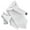White, variant on Solid Satin Ascot & Pocket Square