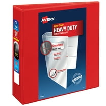 Avery Heavy-Duty View Red 3" Binder (79325)