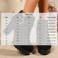 thumbnail image 3 of Taqqpue Boots for Women Ankle Booties Women's Heel Ankle Boots With Metal Heart Embellishment Plus Size Winter Style Comfortable Height-Increasing Thick-Soled Short Boots Women' for Women, 3 of 8