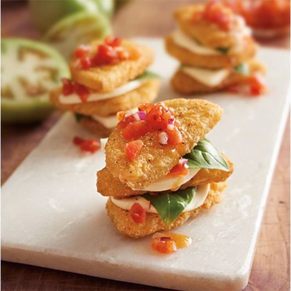 Harvest Creations Dipt'N Dusted Fried Green Tomato Halves 2 lb, Pack of 6