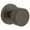 Titanium Gray, variant on Viaggio Cloclo_Sd Circolo Solid Brass Non-Turning One-Sided Dummy Door Knob - MultiColor