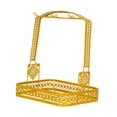 thumbnail image 1 of jifeng Bottle Rack Kitchen Organizer Home Metal Gift Versatile Minimalist with Storage Square Gold, 1 of 9