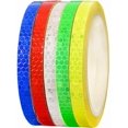 thumbnail image 1 of Reflective Tape 5 Rolls Adhesive Safety Strip 40 Meters Visibility Enhancement for Night Use, 1 of 5
