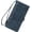 Blue, variant on Women's Wallet RFID Blocking Vegan Leather Trifold with 3 ID Windows Embossed Floral Long Wristlet Clutch Purse