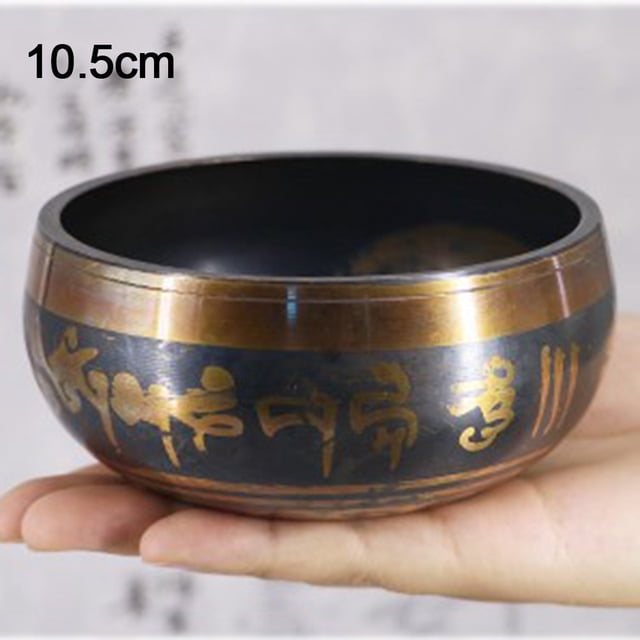 Mosiee Natural Material Tibetan Singing Bowl Set For Relaxation And Mindfulness