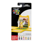 The Super Mario Bros. Movie 1.25 inch Mini Koopa Paratroopa Figure with Question Block