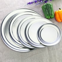 FENGGUIQU Aluminum Pizza Pan Round Non-Stick Kitchen Bakeware Plate for Perfect Homemade Pizza