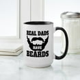 thumbnail image 4 of CafePress - Real Dads Have Beards Mugs - 15 oz Ceramic Large White Novelty Mug, 4 of 4