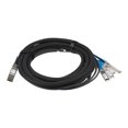thumbnail image 2 of StarTech.com Cisco QSFP-4SFP10G-CU5M��Compatible 5m 40G QSFP+ to 4x SFP+ Direct Attach Breakout Cable Twinax, 40GbE QSFP+ Copper DAC 40 Gbps Low Power Passive Transceiver DAC, 40GE Cable - Lifetime Warranty (QSFP4SFP10C5) - Direct attach cable - QSFP+ to SFP+ - 16.4 ft - twinaxial - SFF-8431/SFF-8432/SFF-8436 - passive - black, 2 of 2