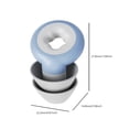 thumbnail image 2 of Waterproof Silicone Sleep Ear Plug 2 Layers Ear Protector Swim Pool Accessories, 2 of 9