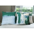 thumbnail image 7 of Ambesonne Throw Pillow Cover 4 Pack, , 20", Hunter Green and Baby Blue, 7 of 7