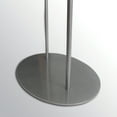 thumbnail image 6 of M&T Displays Metal Oval Info Board Silver 18x24 Inches Slide-In Poster Sign Holder 1 Tier Double Sided Floor Standing Pedestal Advertising Display with Backing and Anti-Glare PET Cover, 6 of 6