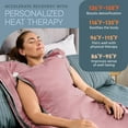 thumbnail image 3 of LifePro Infrared Sauna Blanket - Full Body Portable Sauna for Home, Detox & Relaxation, Adjustable Heat Sauna Blanket Infrared - Regular Pink, 3 of 10