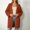 New-Orange, variant on PNTUTB Women's Longline Knit Cardigan Solid Color Long Sleeve Coat Casual Loose Comfort Fall Winter Trendy Versatile Outwear