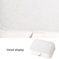 thumbnail image 2 of Portable Jewelry Box 3 layers Jewelry Box Organizer Accessories Travel Boxes Leather Case Jewelry Storage Display Button, 2 of 9