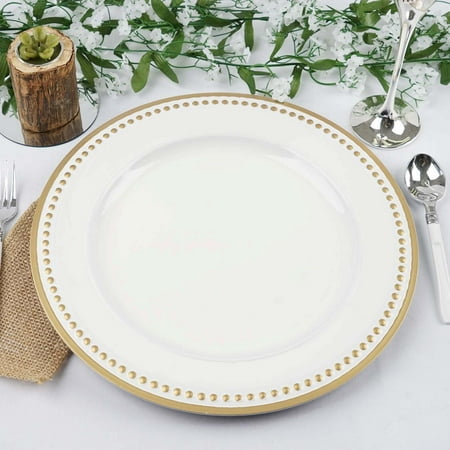 Silver Table Chargers Efavormart 13