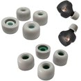 thumbnail image 1 of wonima02 Memory Foam Ear Tips for Sony WF-1000XM4 Ear Tips Replacement Sony Earbuds WF-1000XM5 WF-1000XM3 WF-SP900 WI-1000X WF WI XBA Series Fit Charging Case 4 Pairs LM Gray, 1 of 1