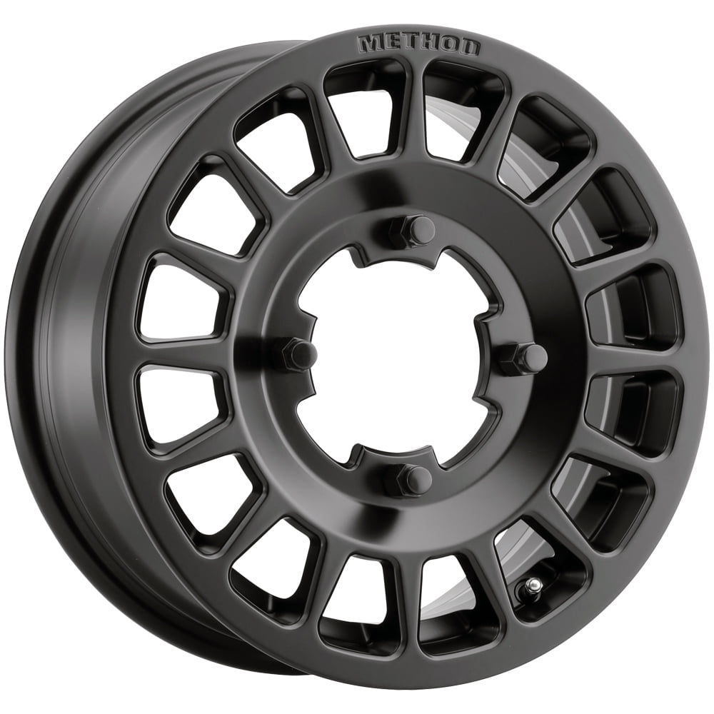 4/156 Method Race Wheels 405 Beadlock Wheel 15x7 4.0 3.0 Matte Black for Polaris RANGER RZR XP Turbo EPS 2016-2018 