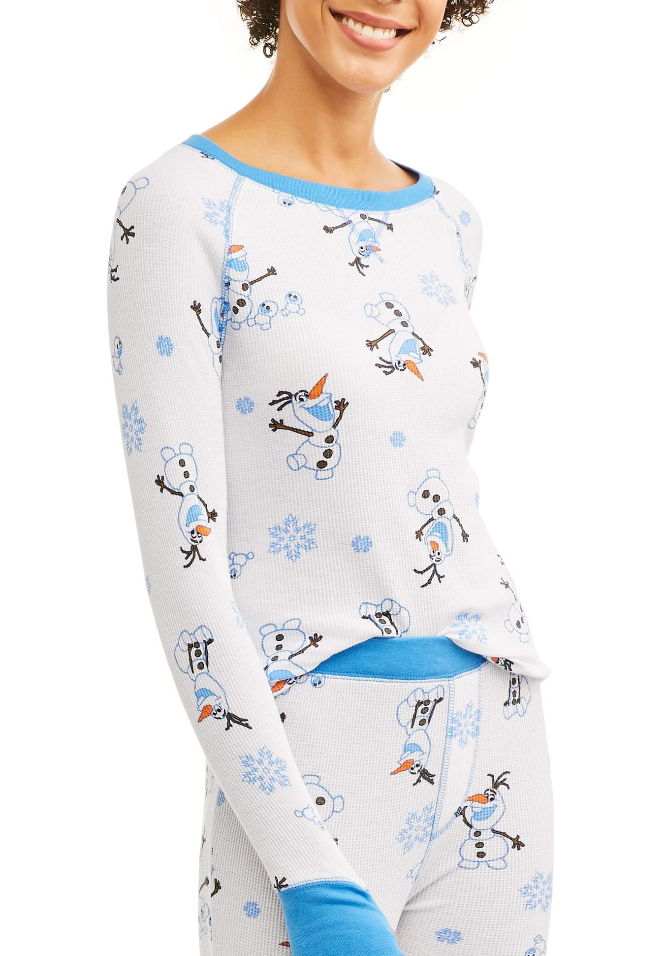 Toast & Jammies Women's Thermal long sleeve top and pant pajama set