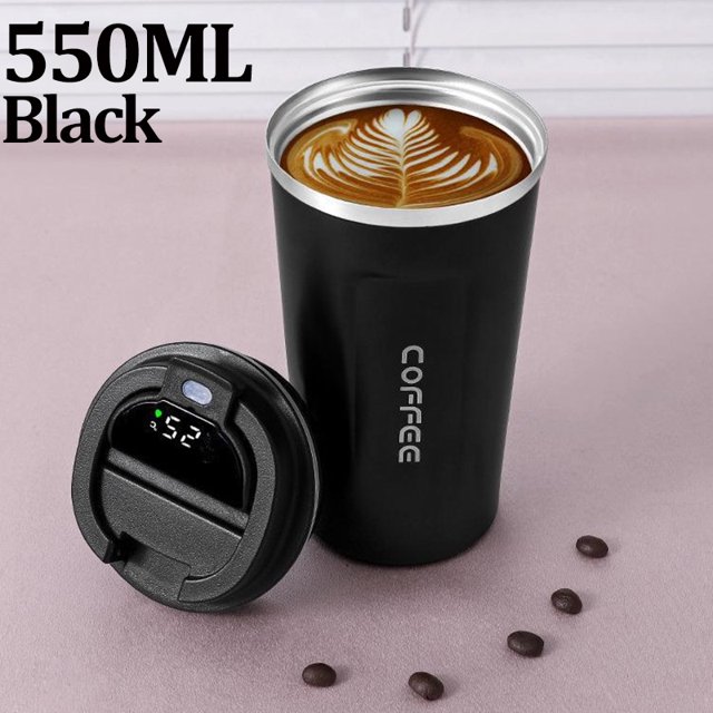 Intelligent Temperature Display Thermal Mug 304 Stainless Steel Thermos Bottle Long-lasting Heat Preservation Cute Water Bottle