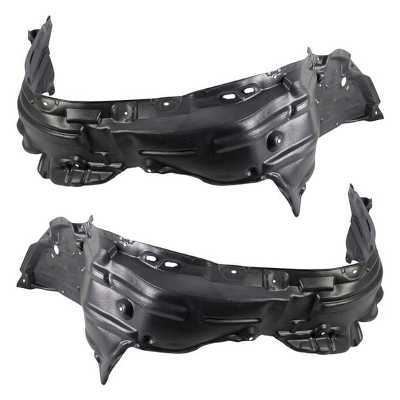 TRQ Front Inner Fender Liner Set Fits Select 2016-2018 Toyota Prius TO1248207 TO1249207